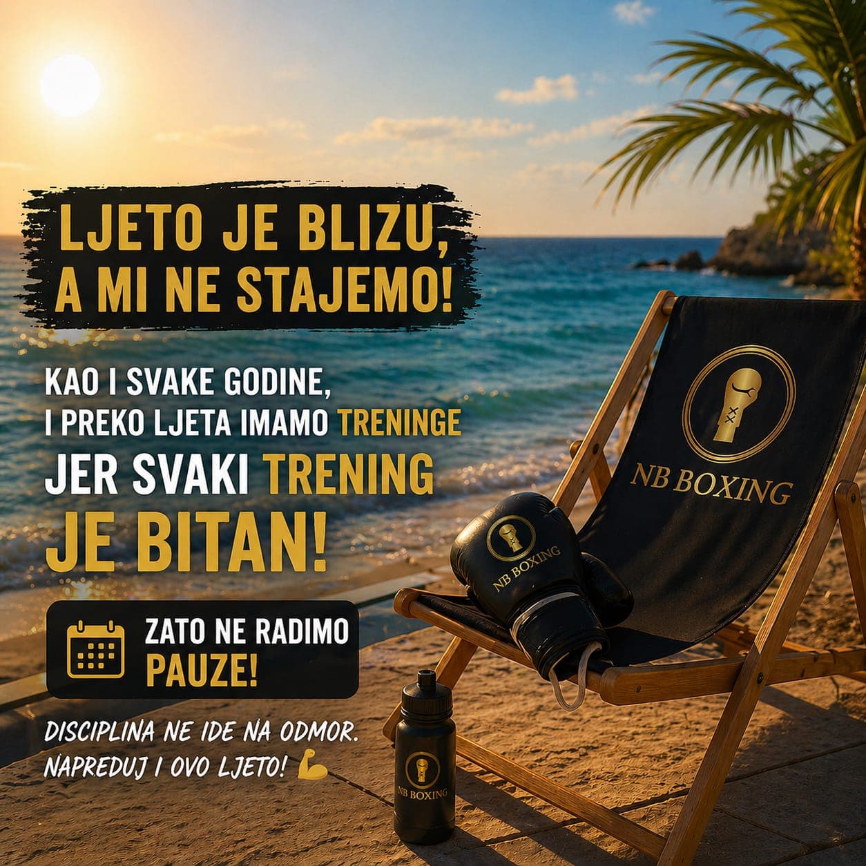 Ljeto je blizu, a naši treninzi ne staju