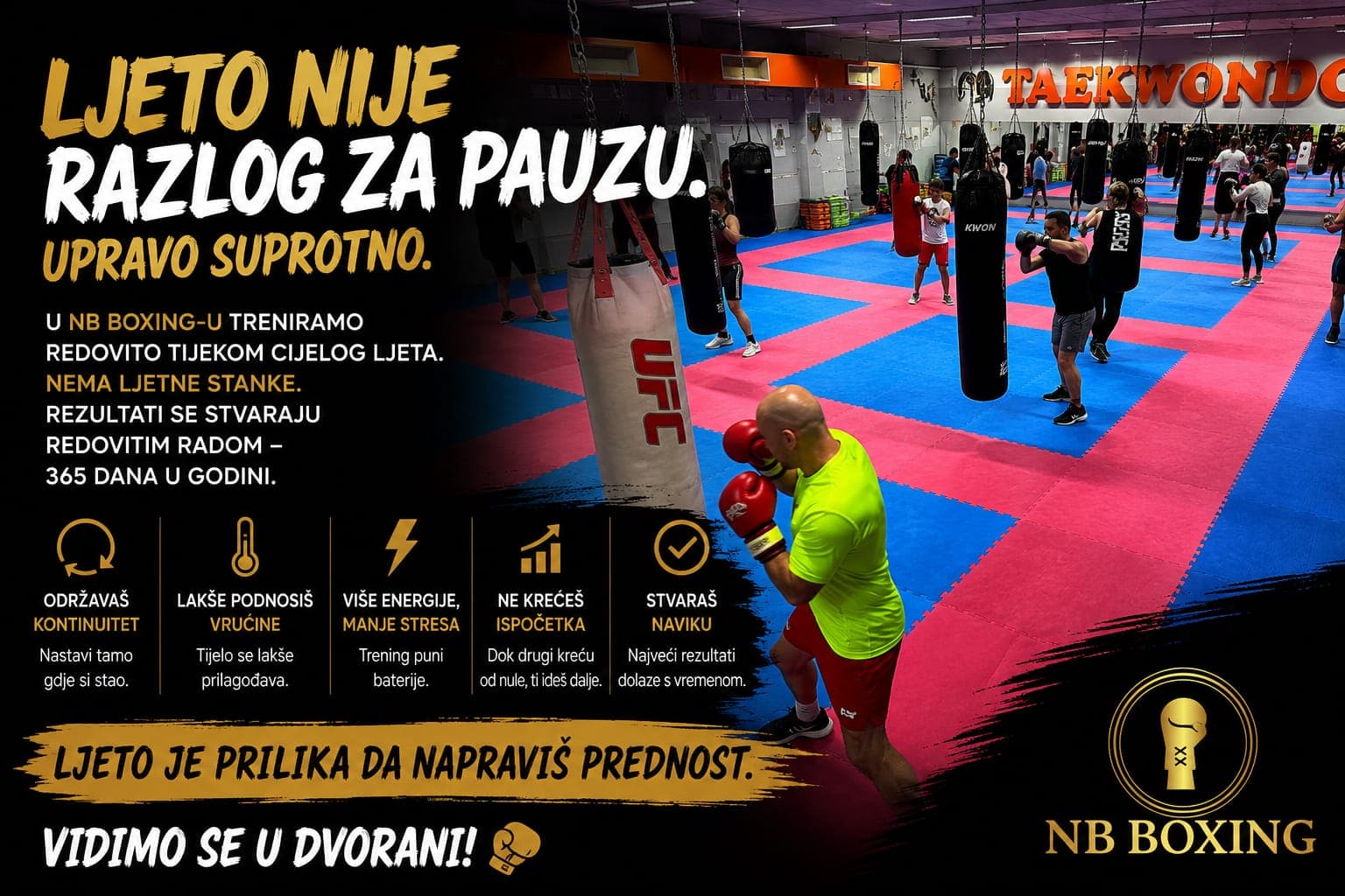 Ljeto nije razlog za pauzu, upravo suprotno