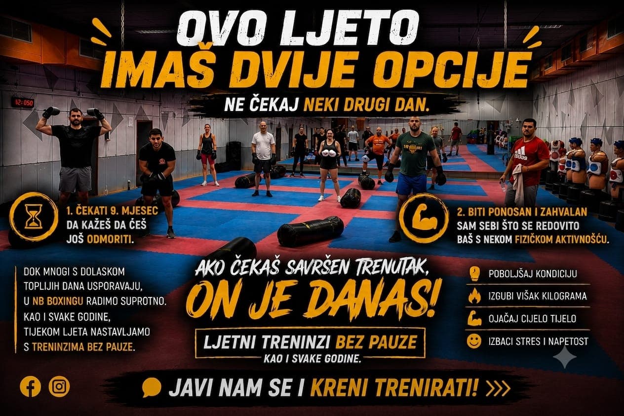 Ovo ljeto imaš dvije opcije…