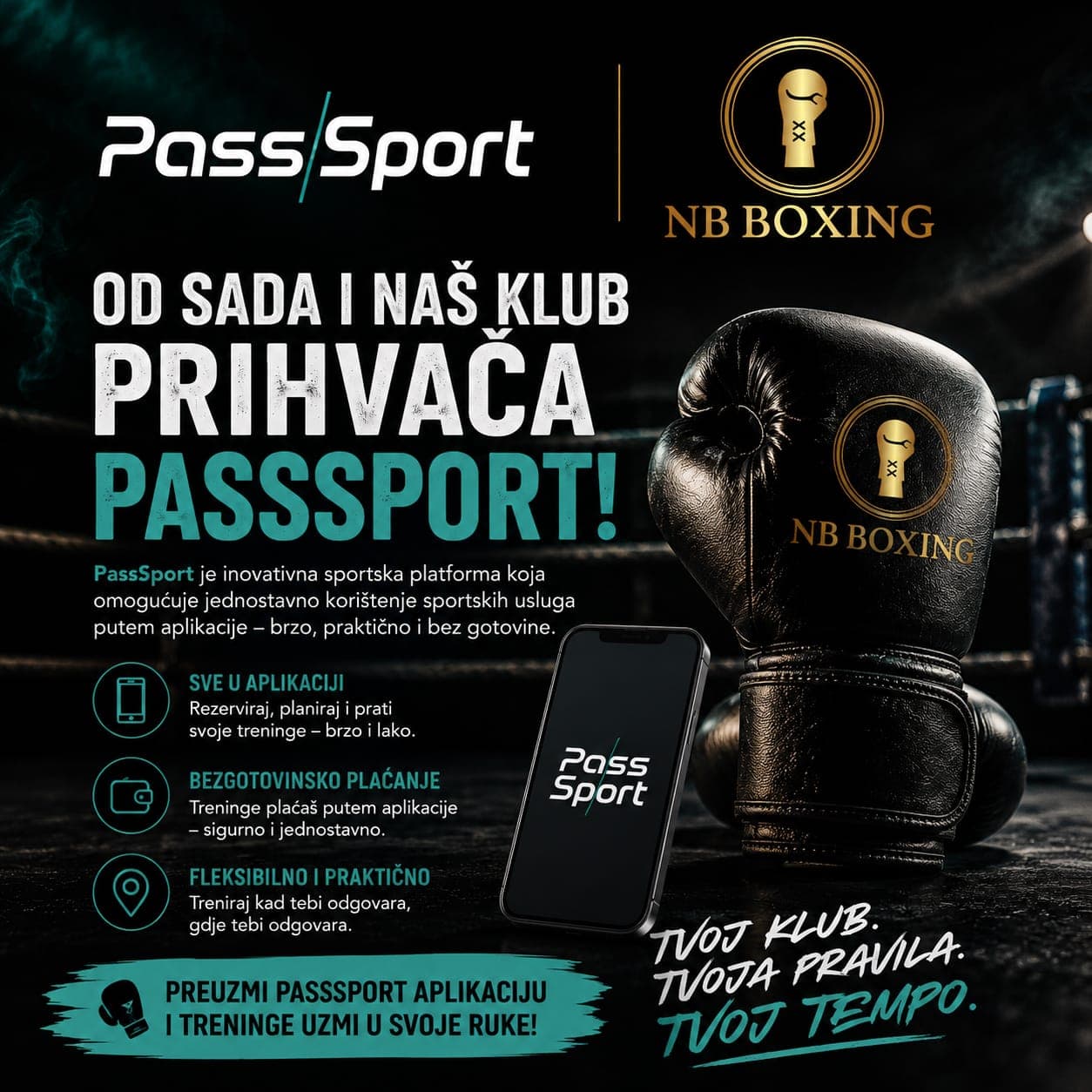 PassSport od sada dostupan u NB BOXING-u! 🥊